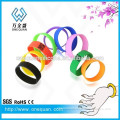 kids safe QR ID bracelets with engraving logo for sports